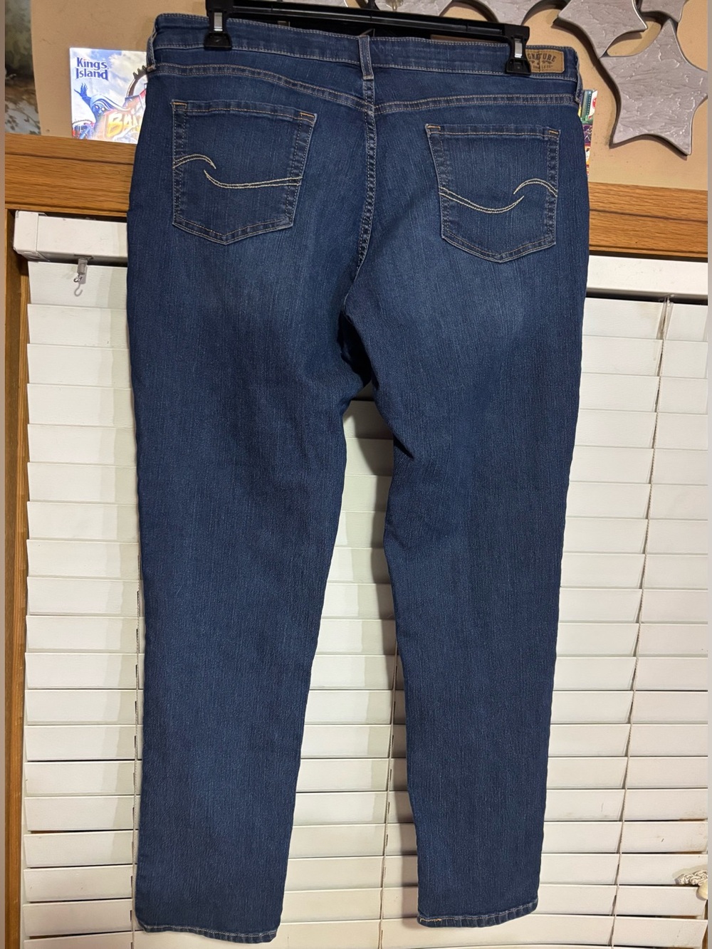 Signature Levi Strauss & Co Skinny Blue Jeans - Picture 3 of 7